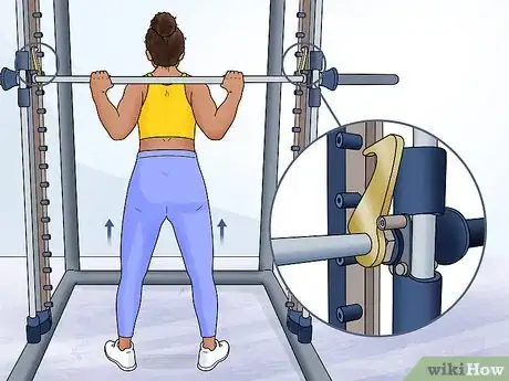 Image titled Do Smith Machine Squats Step 5