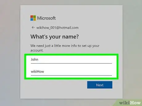 Image titled Create a Hotmail Account Step 6