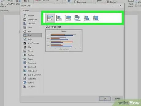 Image titled Make a Bar Chart in Word Step 4