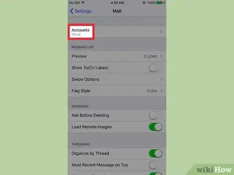 Image titled Add Contacts from an Email Account to an iPhone Step 3