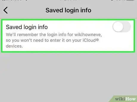 Image titled Remove a Remembered Account on Instagram Step 6