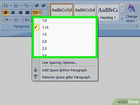 Image titled Adjust Spacing in Microsoft Word on PC or Mac Step 5