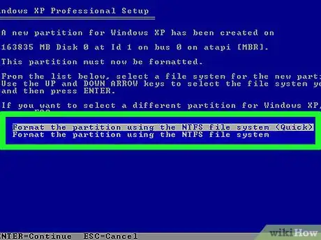 Image titled Reformat a PC Running Windows XP Step 13
