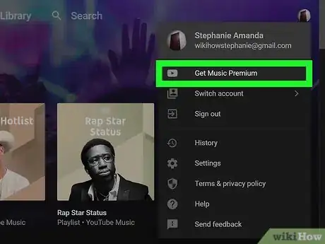 Image titled Upgrade to YouTube Music Premium on PC or Mac Step 3