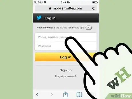 Image titled Send a Tweet from an iPhone Step 17