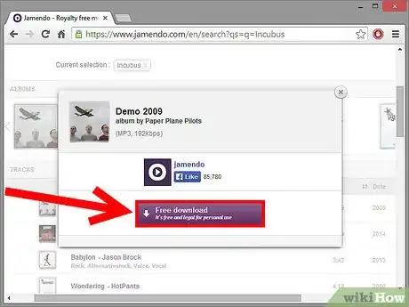 Image titled Download Free Music with Jamendo Step 7