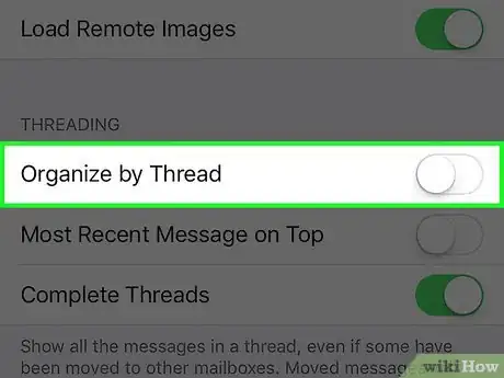 Image titled Separate Threads in iPhone Mail App Step 3