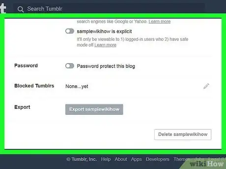 Image titled Delete a Blog on Tumblr Step 6