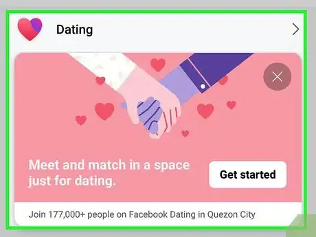 Image titled Access Facebook Dating Step 6