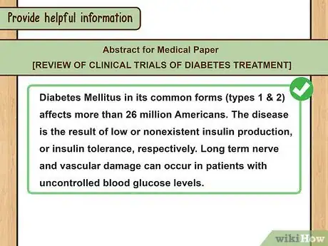 Image titled Write an Abstract Step 11