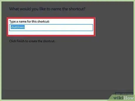 Image titled Make a Shutdown Shortcut in Windows Step 4