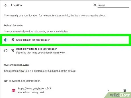 Image titled Enable Location Services on Google Chrome Step 7