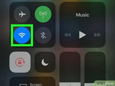 Image titled Use the Control Center on iPhone or iPad Step 4