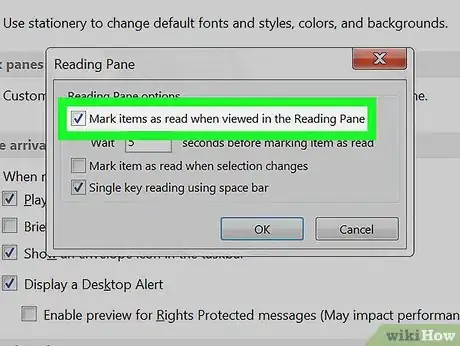 Image titled Mark Messages As Read when Clicked on Outlook Step 6