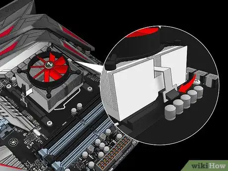 Image titled Install a CPU Cooler in an AMD Motherboard Step 8