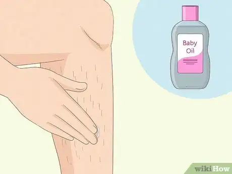 Image titled Shave with Baby Oil Step 3