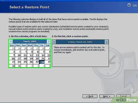 Image titled Use System Restore in Windows XP Step 7