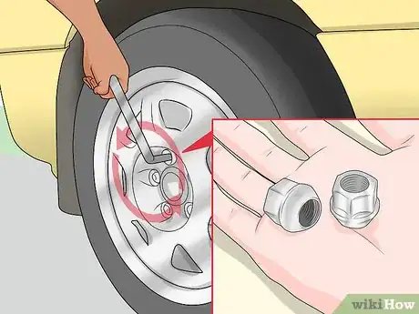 Image titled Remove Lug Nuts and Tires Step 2