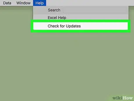 Image titled Update Excel on Mac Step 3