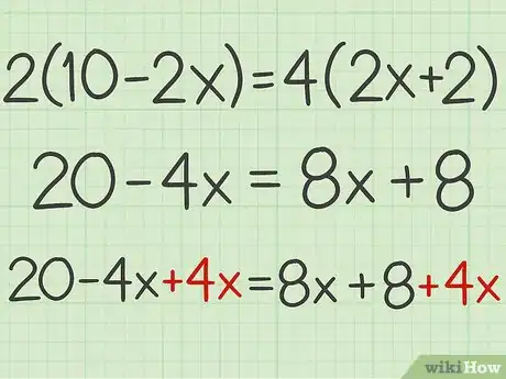 Image titled Solve Equations with Variables on Both Sides Step 3