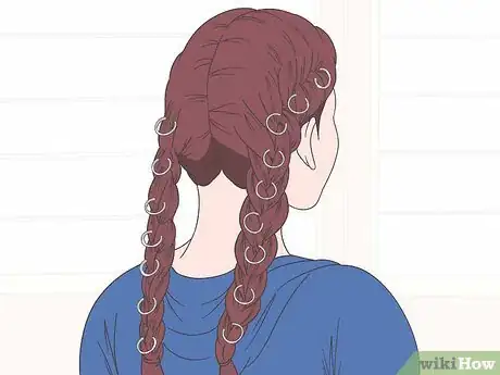 Image titled Put Hair Rings in Your Hair Step 10