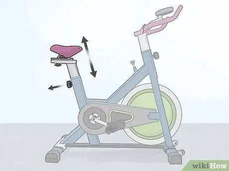 Image titled Adjust a Spinning Bike Step 2