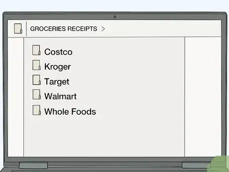 Image titled Organize Receipts Step 7