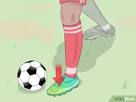 Image titled Shoot a Soccer Ball Step 4