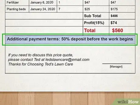Image titled Write an Estimate Step 25