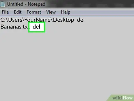 Image titled Delete a File in Microsoft Windows Using Batch Files Step 11