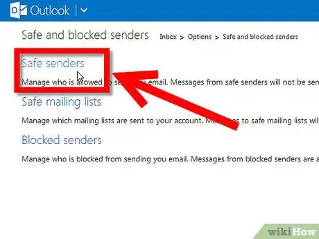 Image titled Add Approved Senders to Hotmail Step 4