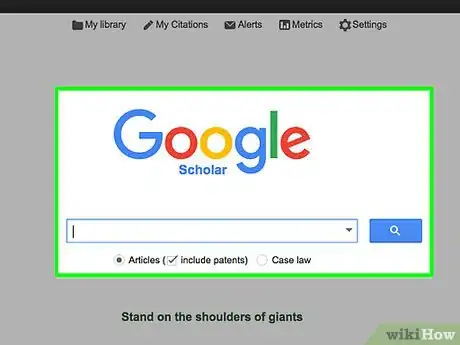 Image titled Use Google Scholar Step 1