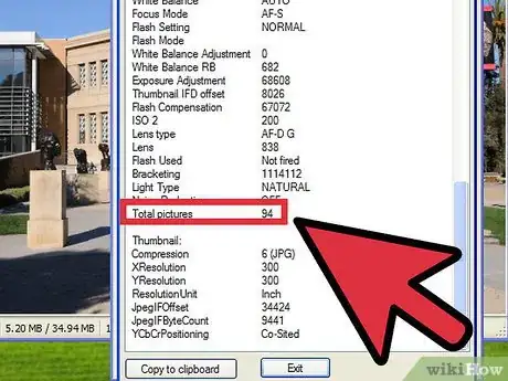 Image titled Count Your Shutter Actuations With IrfanView Step 6