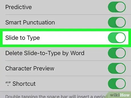Image titled Enable and Use the Quickpath Keyboard on iPhone or iPad Step 4