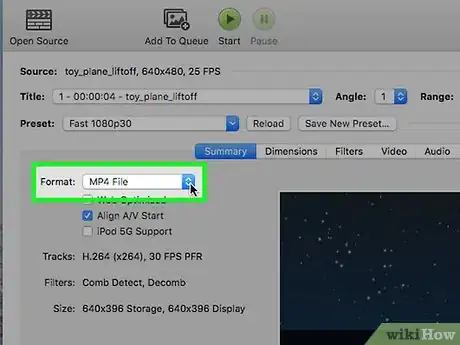 Image titled Convert AVI to MP4 on Mac Step 13