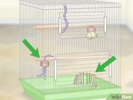 Image titled Set Up a Caique Parrot Habitat Step 11