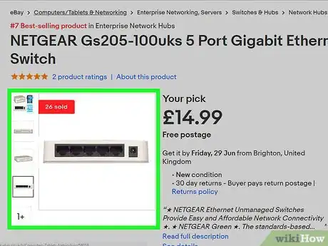 Image titled Add Ethernet Ports to a Router Step 1