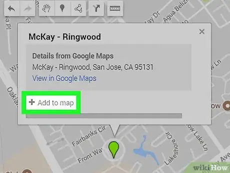 Image titled Add a Pin on Google Maps on PC or Mac Step 9