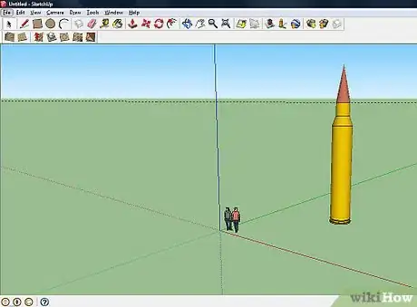 Image titled Project a Texture Onto a Curved Surface in SketchUp Step 1