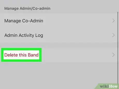 Image titled Delete a BAND App Account Step 11