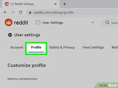 Image titled Get a Profile Pic on Reddit Step 4