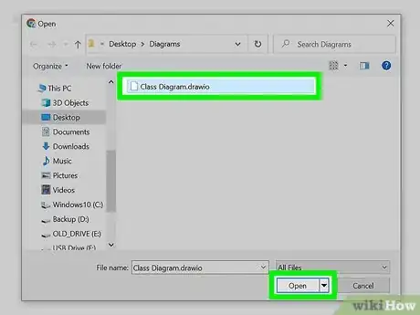 Image titled Open a Draw Io File Step 3