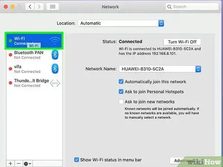 Image titled Find Your IP Address on a Mac Step 8