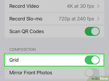 Image titled Get Grid on iPhone Camera Step 3