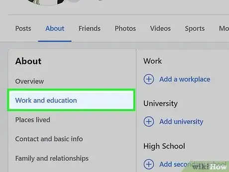 Image titled Add Work on Facebook Step 13