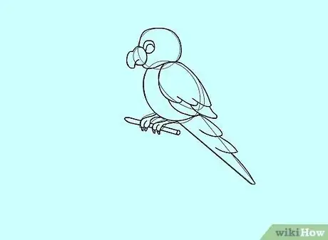 Image titled Draw a Parrot Step 5