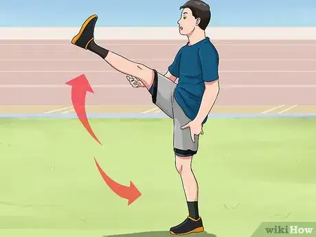 Image titled Kick a Good Drop Punt in Football Step 1