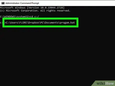 Image titled Run a Batch File from the Command Line on Windows Step 7