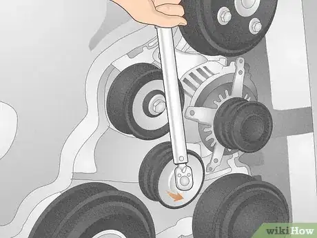 Image titled Tighten a Drive Belt Step 14