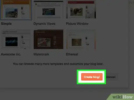 Image titled Start a Blog on Blogger Step 9